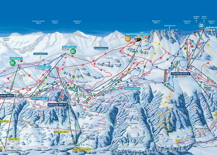 Appartmenthaus Bergfreund Daire Fiesch